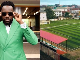 Afrobeats Singer, Patoranking Builds Mini-Stadium In Ebute Metta, Lagos