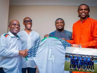 NPFL 2023/24 : Kanu Thumbs Up Governor Otti For Support To Enyimba