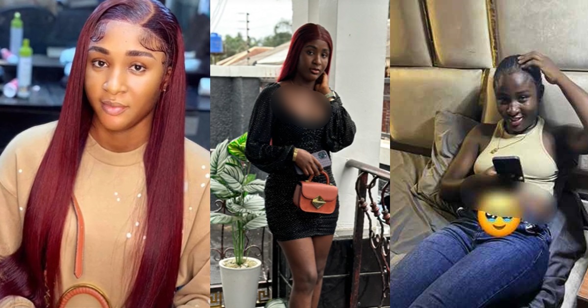 Nigerian lady shares 1-year transformation picture after she stopped ble@ching her skin (WATCH)