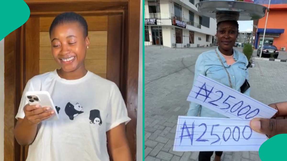 Groundnut Seller Plays Game with Kind-Hearted Nigerian Lady, Gets N25,000 Immediately