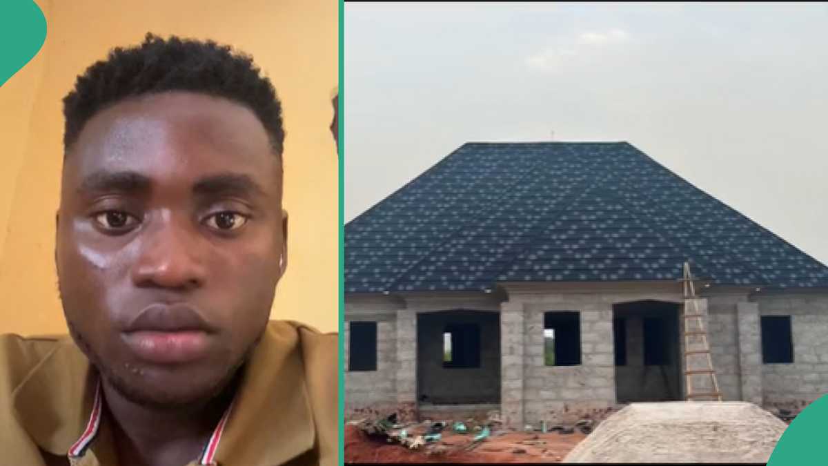 Congratulatory Messages Pour in For Nigerian Man Who Built Beautiful House And Decorated it