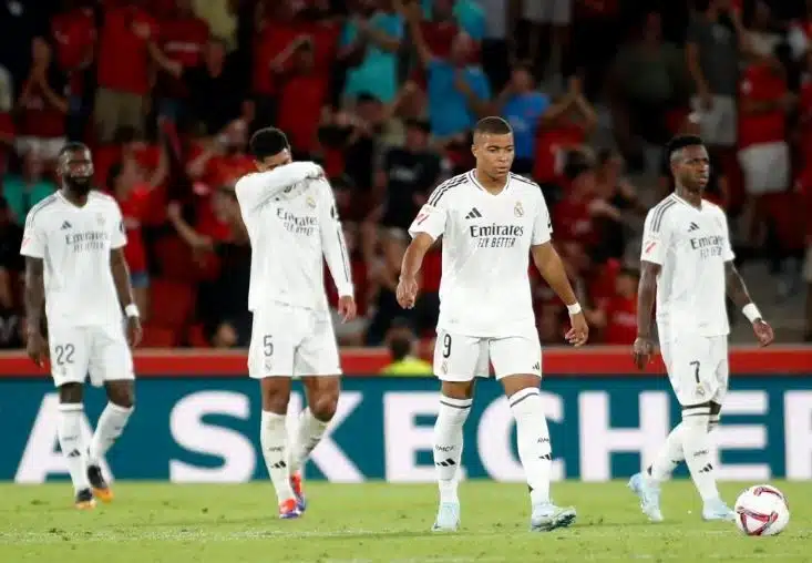 Jude Bellingham seen instructing Mbappe, Vinicius, Rodrygo during Madrid vs Mallorca