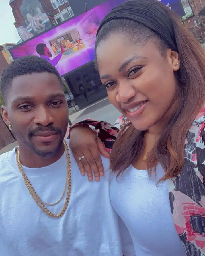 Tobi Bakre and his wife celebrate their third wedding anniversary