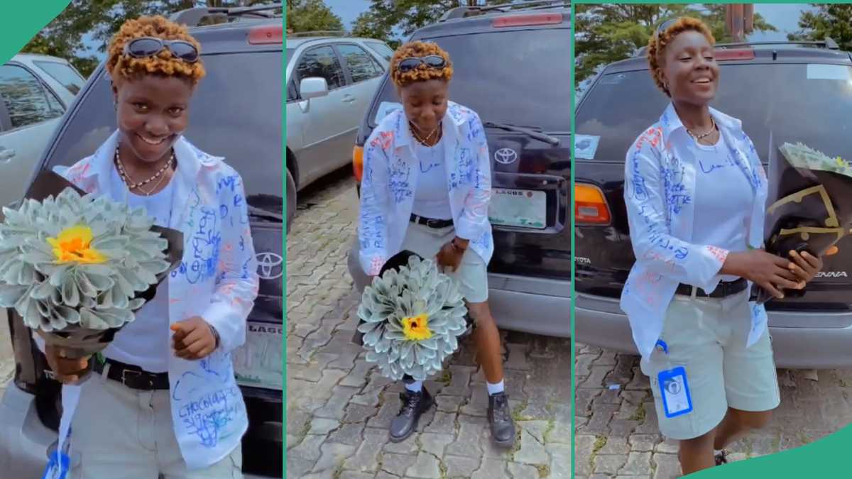 18-Year-Old Lady Dances to Celebrates Her Sign Out From UNICAL Cross River State