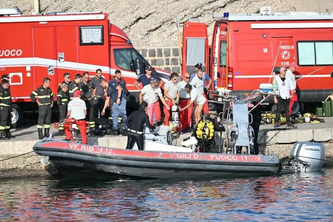 2 More Bodies Found In Sicily Yacht Wreck