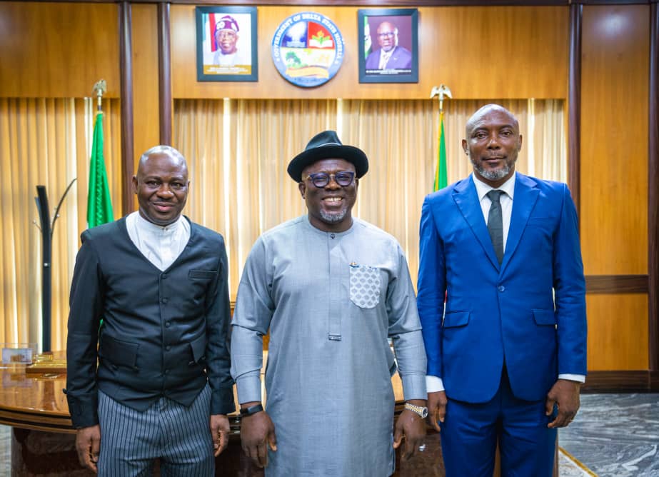 JUST IN: Guwor, Akpovwovwo visit Governor Oborevwori after swearing in