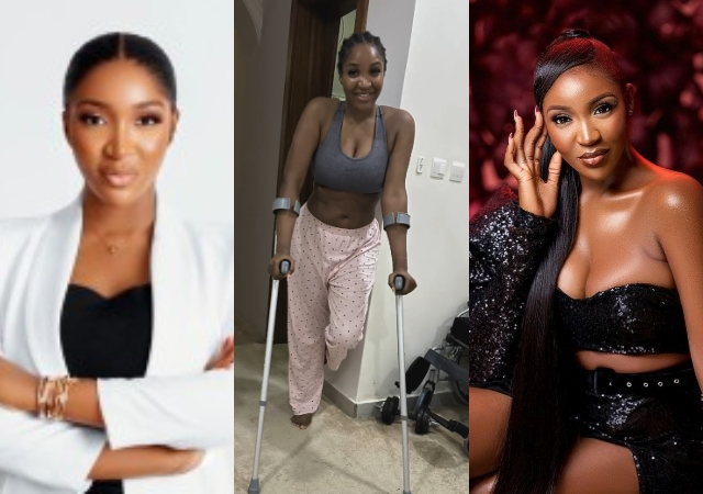 Actress Idia Aisien survives serious accident, sustains multiple injuries on her leg