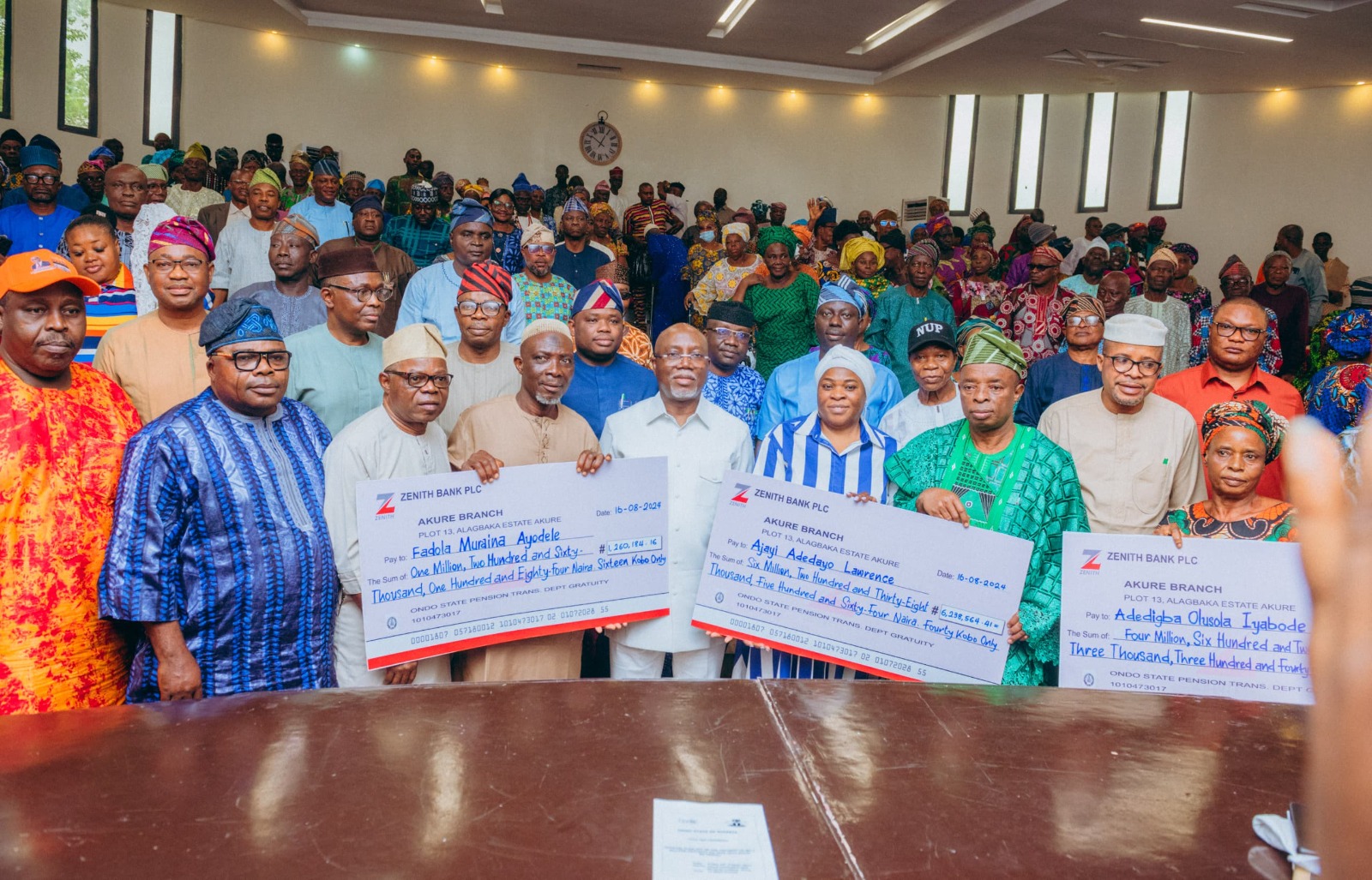 Aiyedatiwa Flags Off Third Batch Payment Of N3.2bn Gratuities To Ondo Retirees  