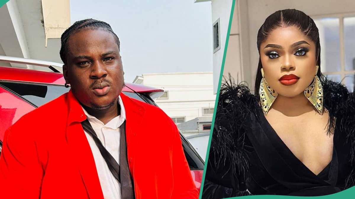 Bobrisky Kicks As Isbae U Calls Him Ex-convict on Podcast, Fans React: “Shim Forgot to Use Filter”