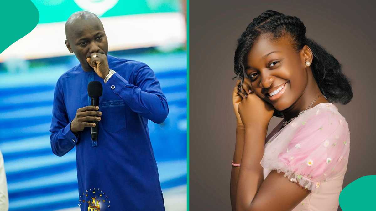 "E Don Turn Family Business?" Apostle Suleman's Daughter Preaches in Church, Nigerians React to Clip