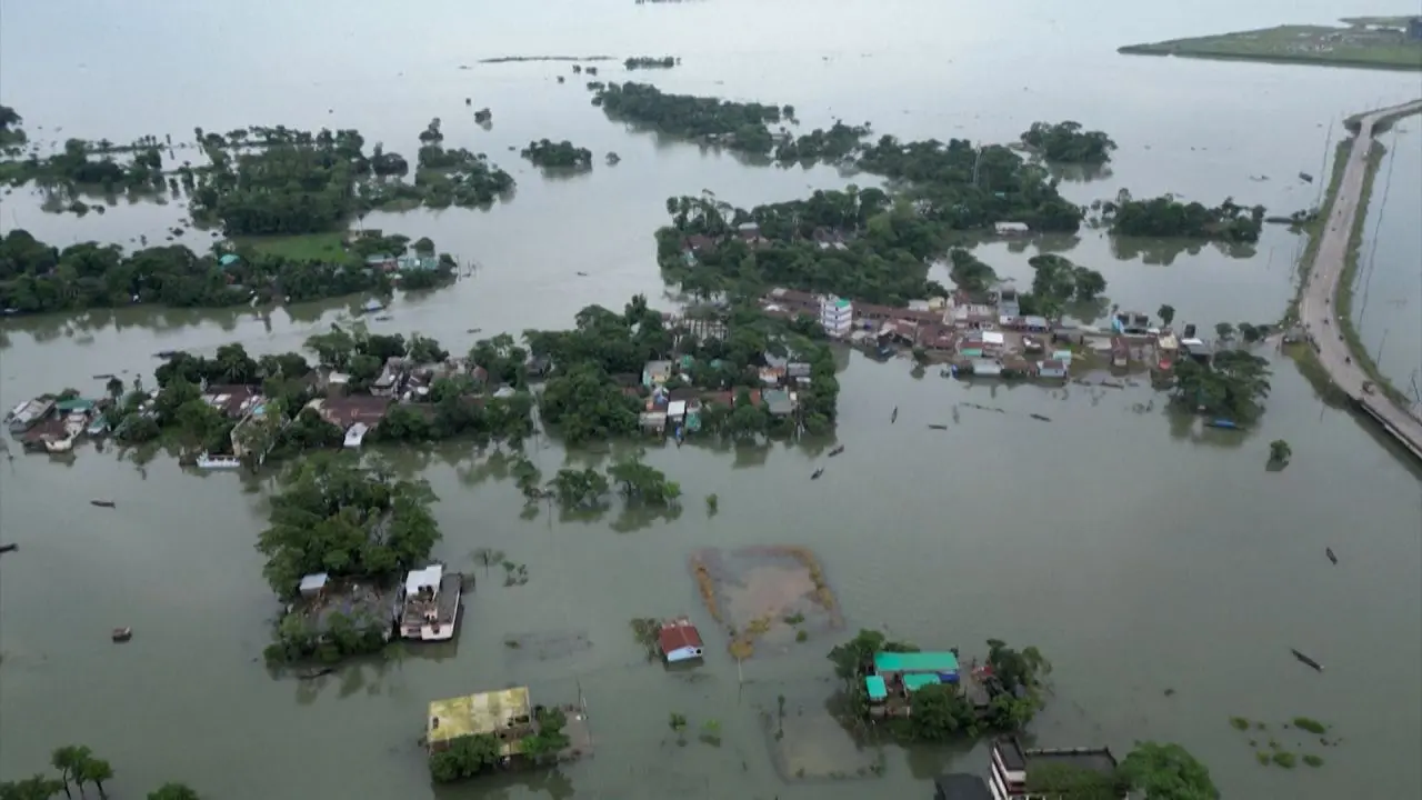 Flood claims two lives, renders many stranded in Bangladesh