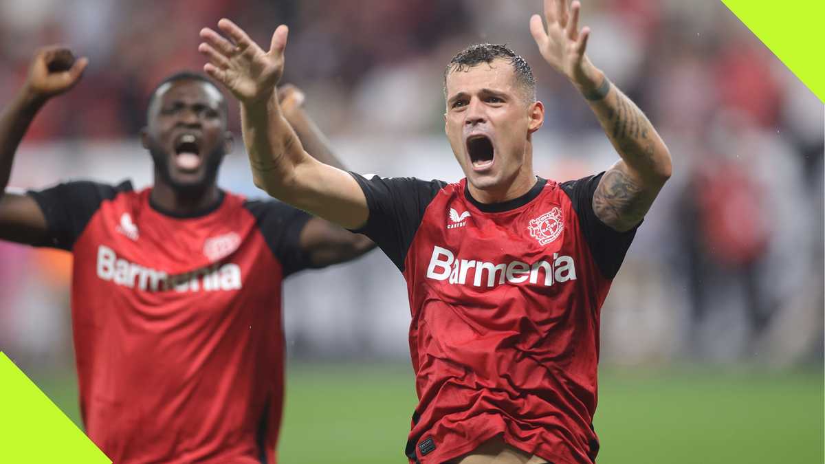 Granit Xhaka Scores Puskas Award Contender for Leverkusen With Long Range Drive