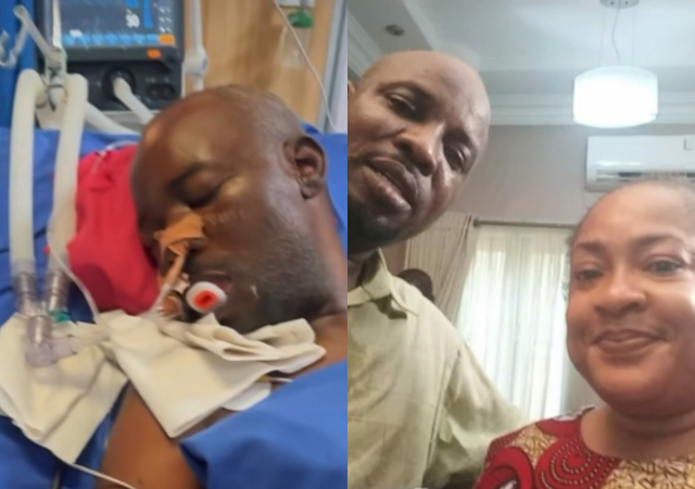 "He is on life support" – Foluke Daramola begs for financial assistance for sick actor, Yusuf Olorungbebe