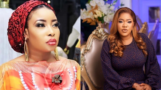 "It does not affect my life" - Lizzy Anjorin denies allegations of an affair with Toyin Abraham