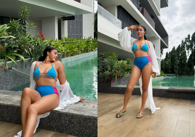 "It feels good to be different amongst all the curves respectively" - Actress Mimi Orjiekwe flaunts her natural body