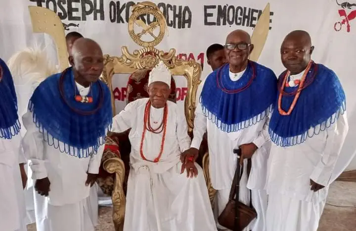 Jubilation as Delta community installs new monarch