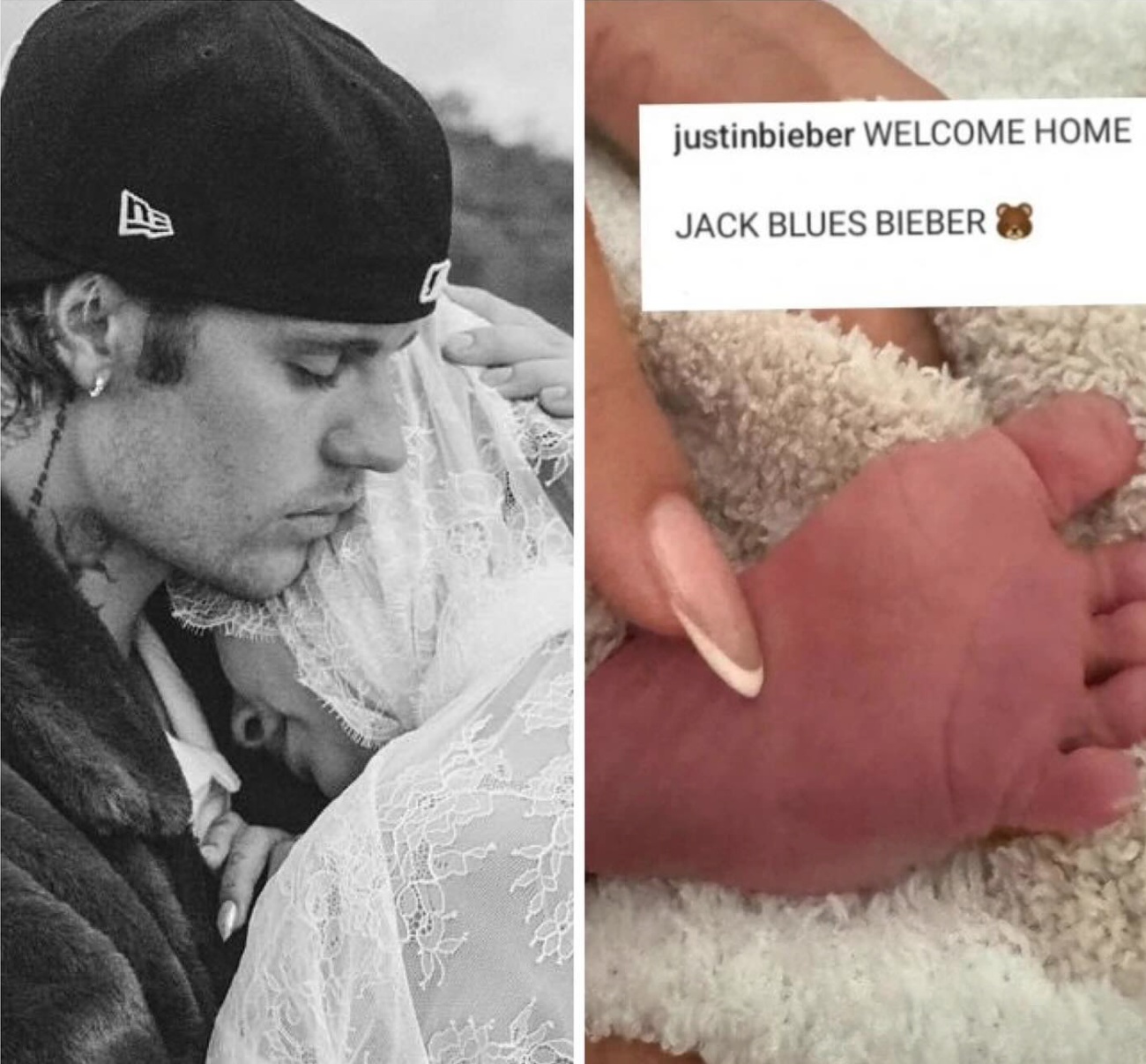 Justin Bieber, wife welcome their first child, Jack Blues Bieber