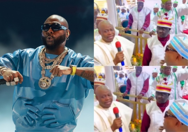 Loud Noise from the Congregation as Davido’s Dad, Adedeji Adeleke Donates N1bn To A Church