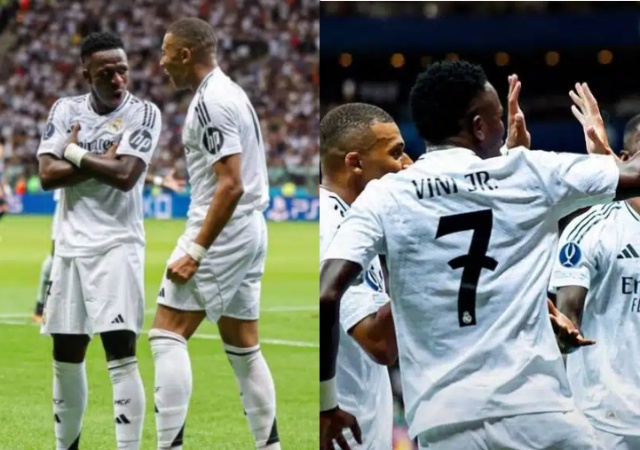 Madrid Clinch Sixth Super Cup Against Atalanta as Mbappe Scores On His Debut