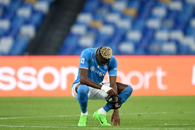 Napoli Remove Osimhen From Serie A Squad, Hand No. 9 Shirt To Lukaku