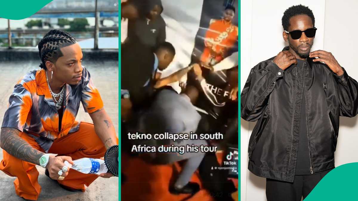 Nigerian Singer Tekno Collapses on Stage While Performing in South Africa? Here’s the Truth