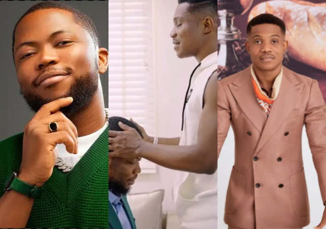 No doubt he's rising in fame – Brain Jotter's video meeting with Pastor Jerry Eze captivates fans