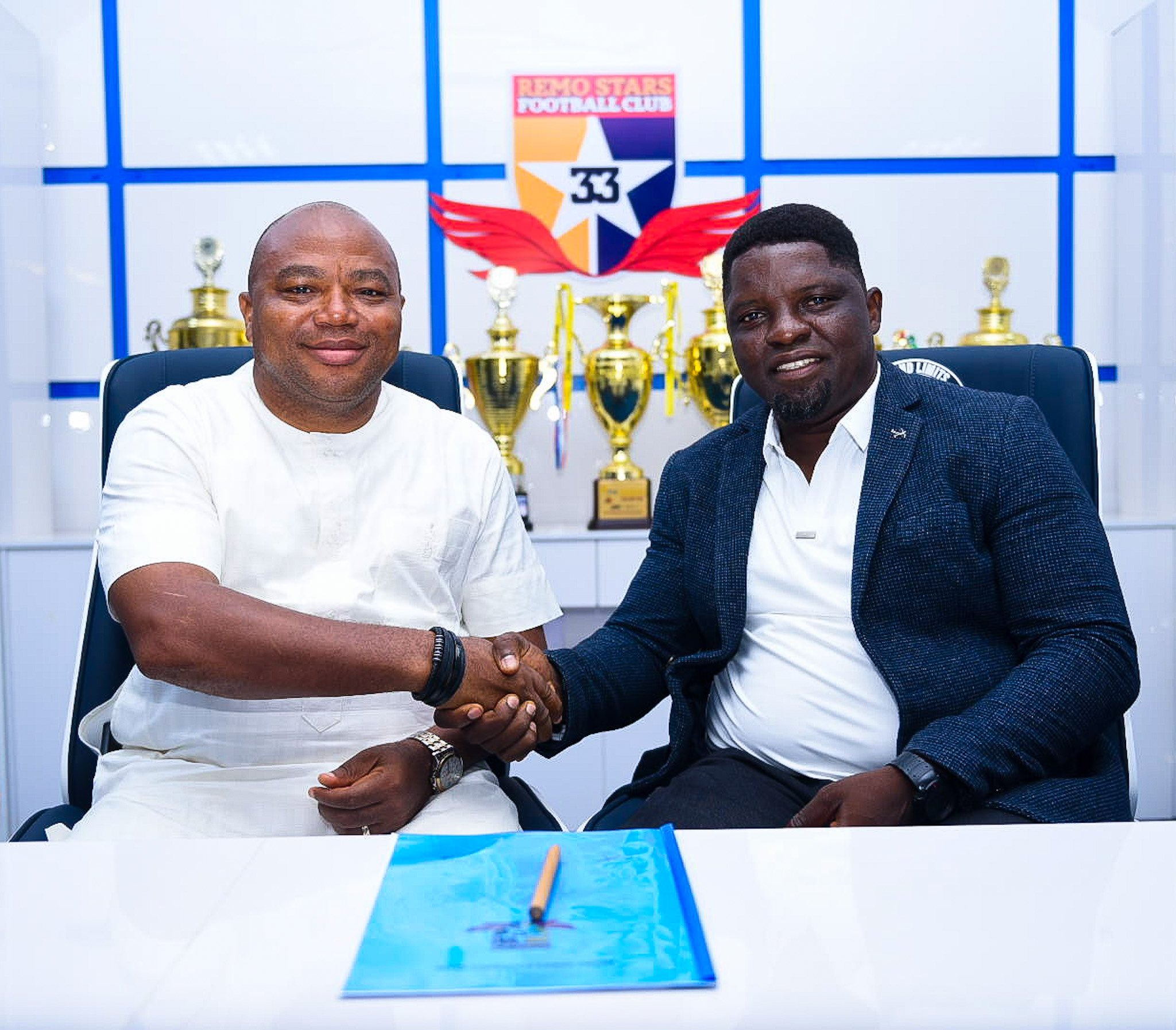 NPFL: Remo Stars Coach Ogunmodede Signs New Three-Year Contract