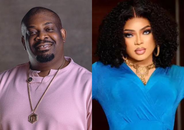 Outraged fans storm Don Jazzy’s page over his alleged 4 million naira donation to Bobrisky