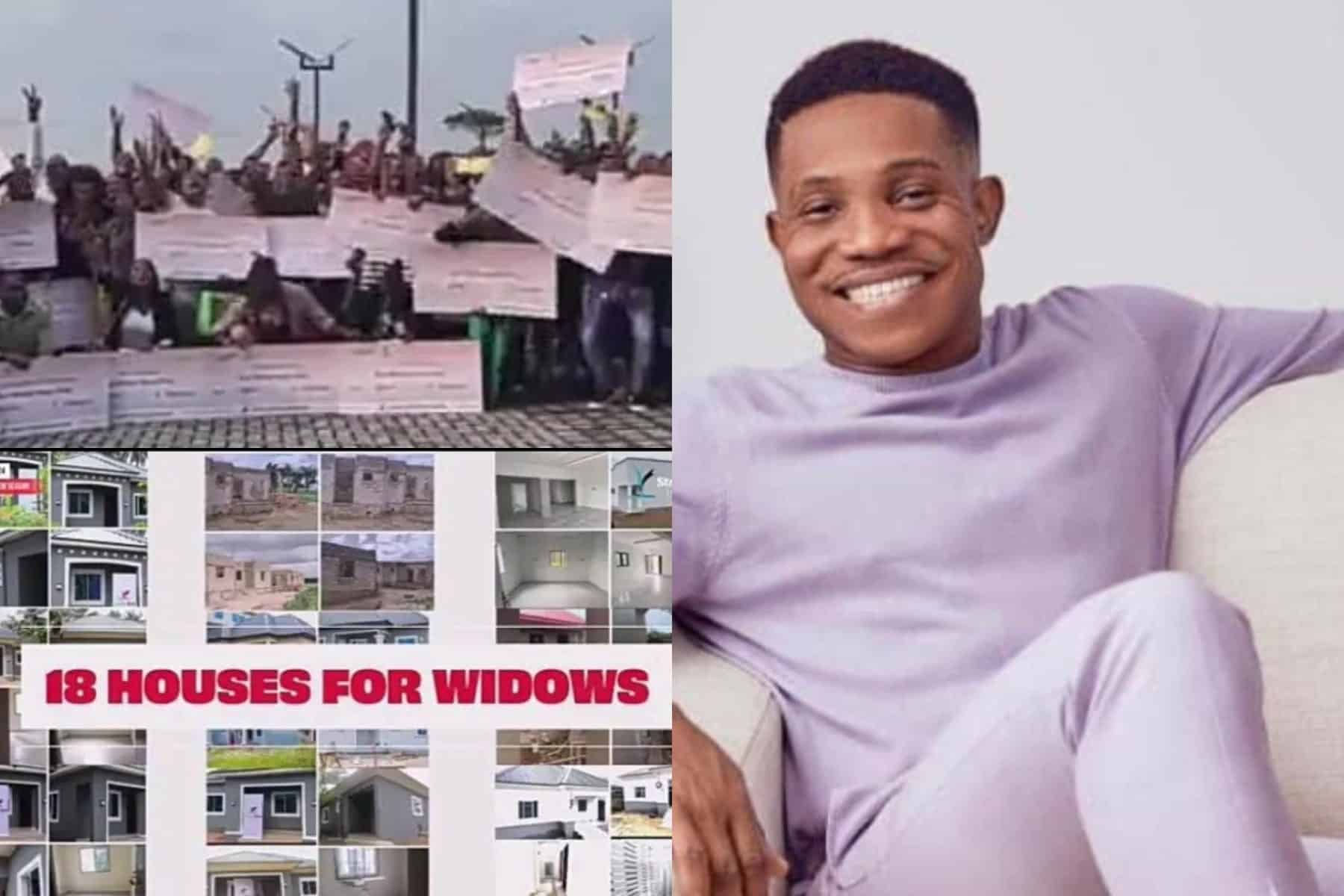 Pastor Jerry Eze builds 18 houses for widows, gives grants to mark birthday