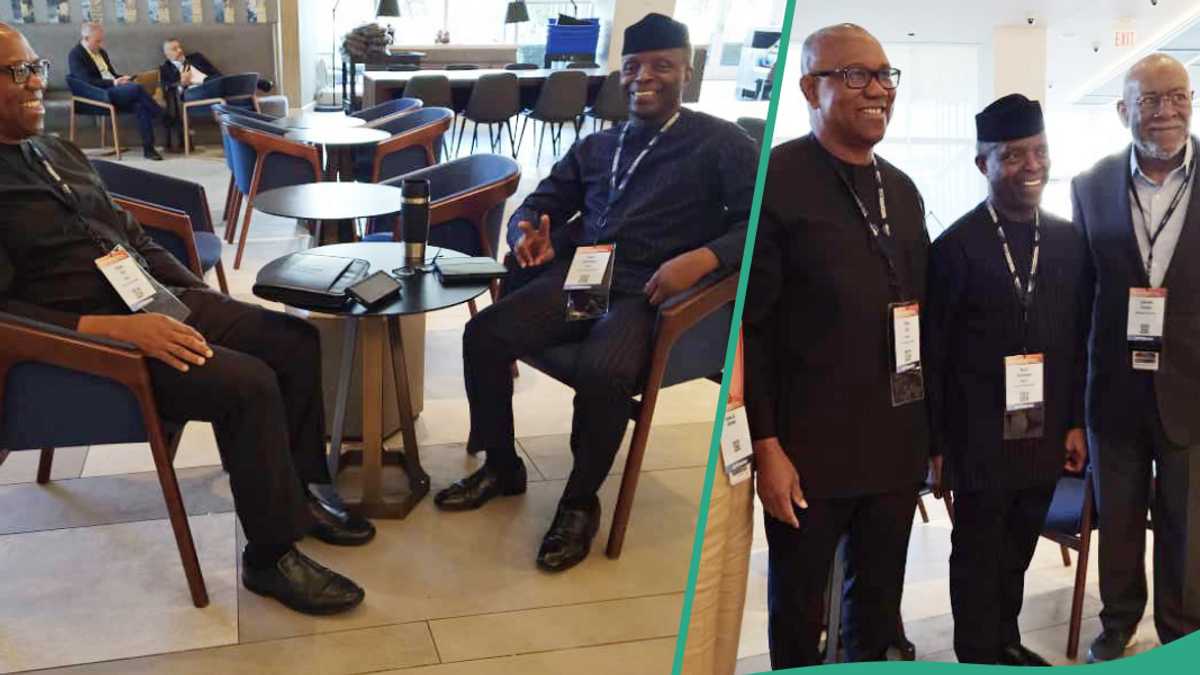 Photos Trend as Peter Obi, Osinbajo Attend Int'l Leaders Forum in US