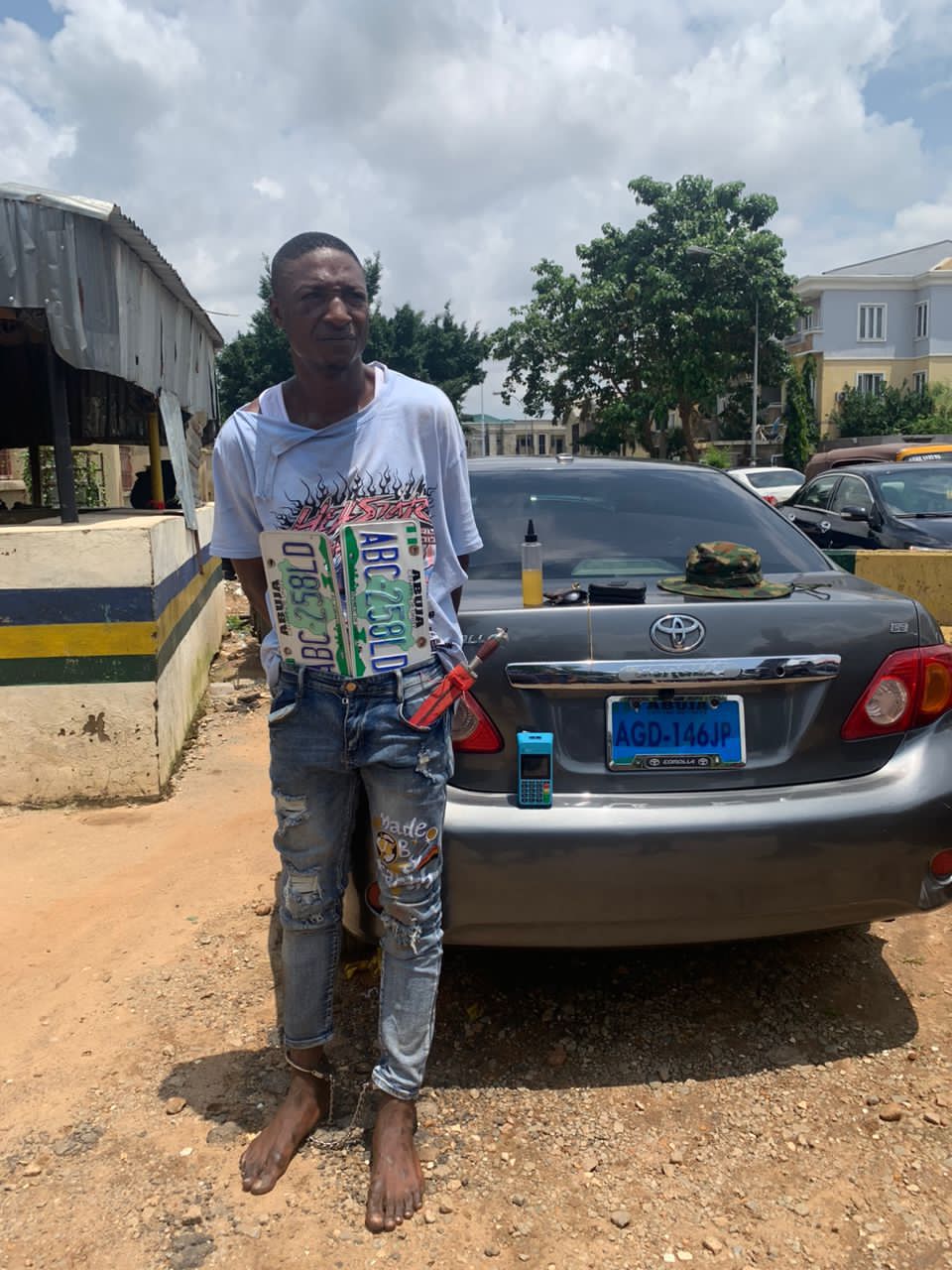 Police Nab Suspected Armed Robber In FCT, Recover Stolen Car