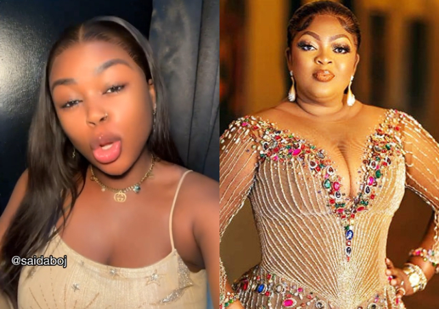 "Radio without battery"- Reactions as Saida Boj supports Eniola Badmus after she deleted her photos due to online trolls