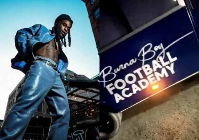 Singer Burna Boy Launches Football Academy In Lagos