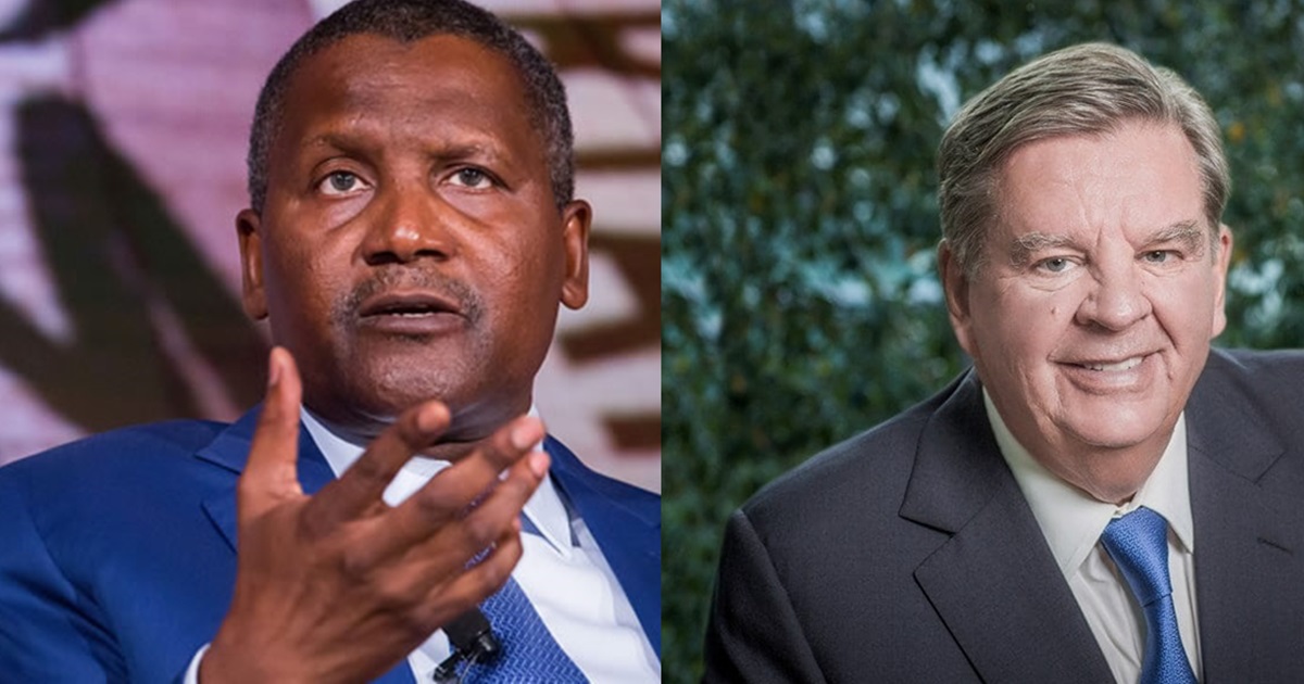 South Africa's Johan Rupert Surpasses Nigerian Billionaire, Aliko Dangote As Africa's Richest Man