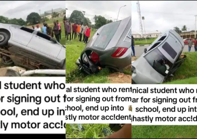 Student who allegedly rented car to celebrate signing out day from school involved in accident