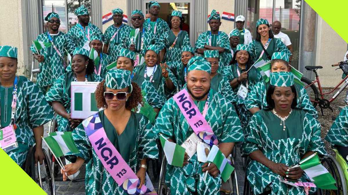 Team Nigeria Flaunts Colourful Attire As Paris 2024 Paralympic Games Begin in France