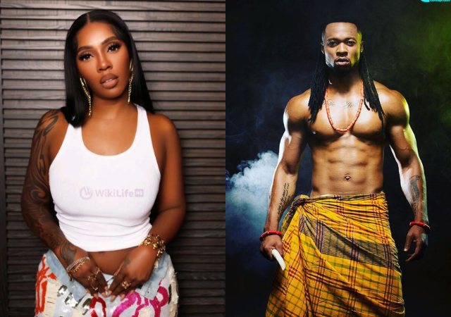 "Be like say I go gats dey London this August o" - Tiwa Savage reacts to Flavour