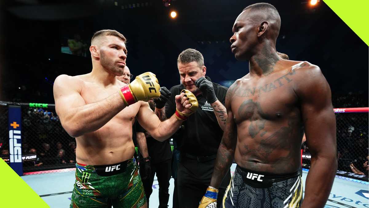 UFC305: Dricus Du Plessis beats Israel Adesanya to retain UFC title in battle of Africans