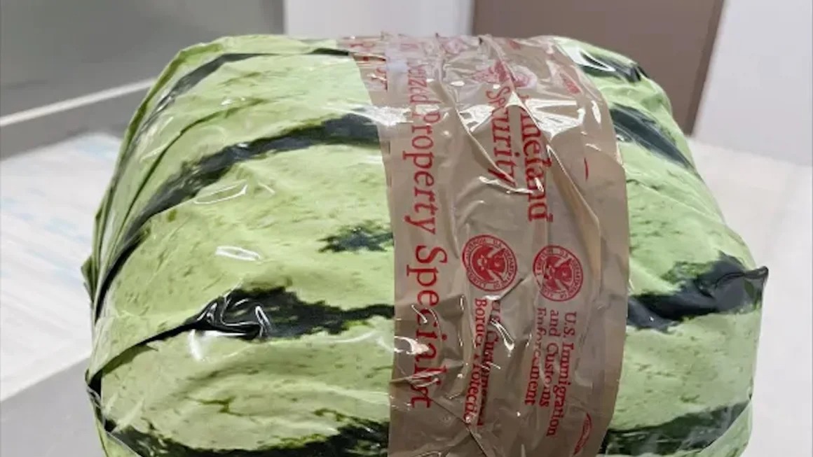 US Customs Discovers $5m Meth Disguised As Watermelon Shipment