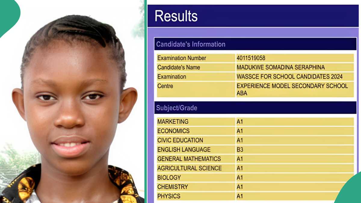 WAEC Result of Girl Who Wants to Study Medicine At University Trends Online Due to Her Performance