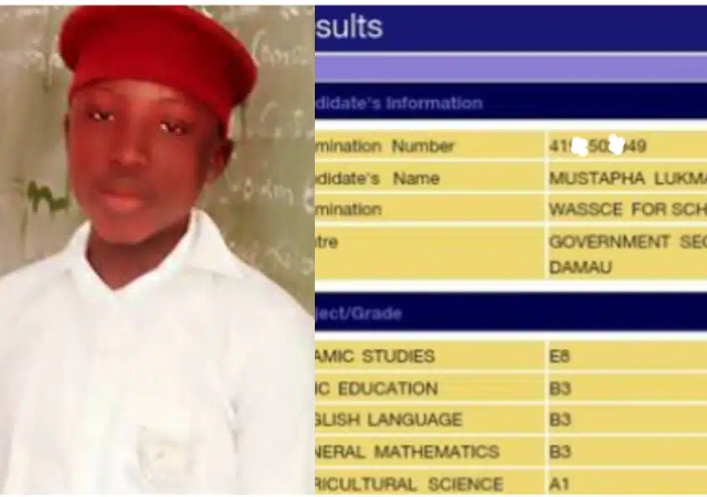 “Who wrote this exam for you?” - WAEC results of a student who scored 136 in JAMB sparks debates online