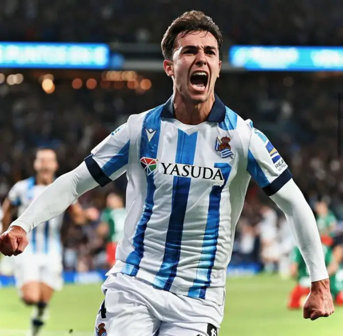 Zubimendi Turns Down Liverpool, Sign New Contract At Sociedad