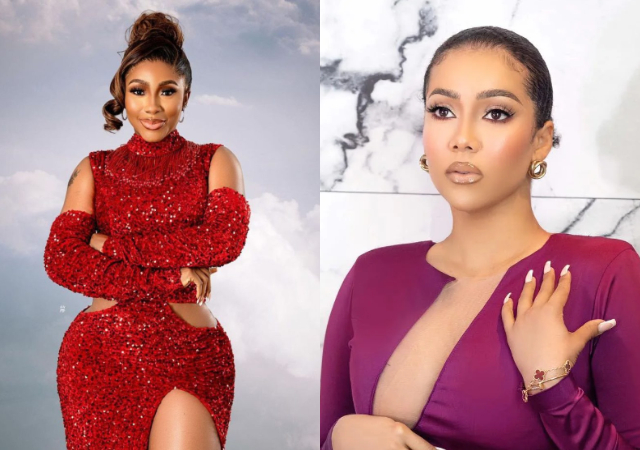 ‘Don’t ever fight Maria Chike, she fights with receipts and her finger runs like mouth’ – Reality Tv star, Mercy Eke warns