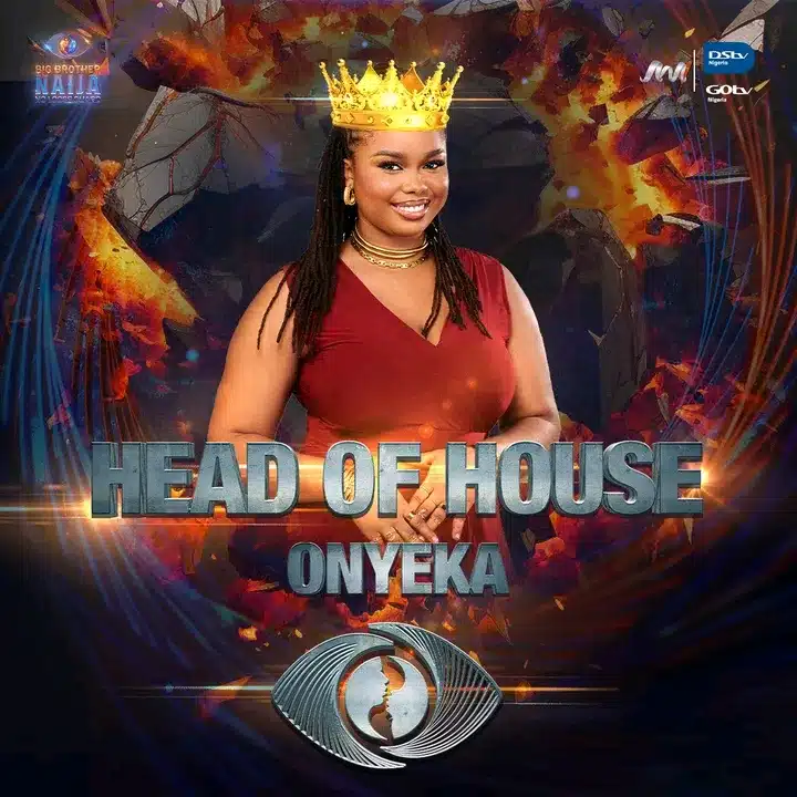 BBNaija: Onyeka becomes first solo Head of House