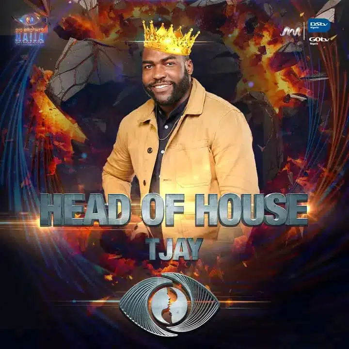 BBNaija: Tjay becomes new Head of House