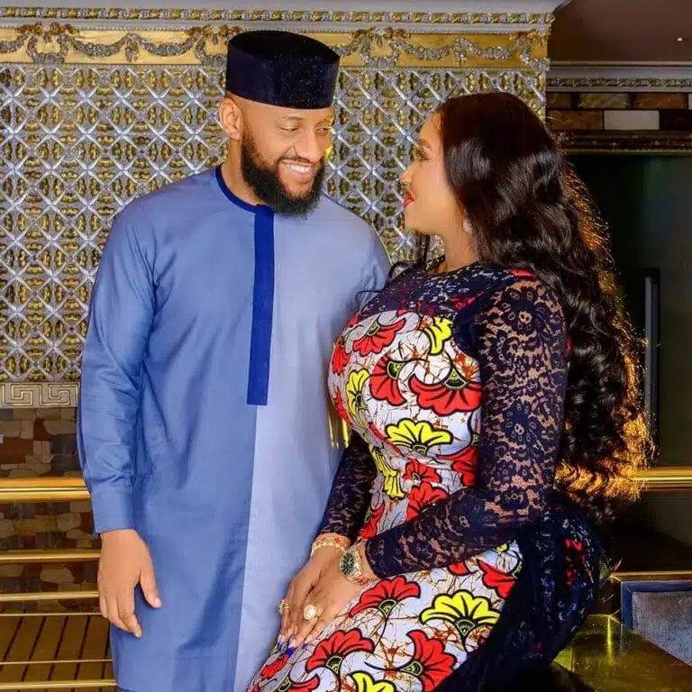 Yul Edochie praises wife, Judy Austin as she hypes him in new video