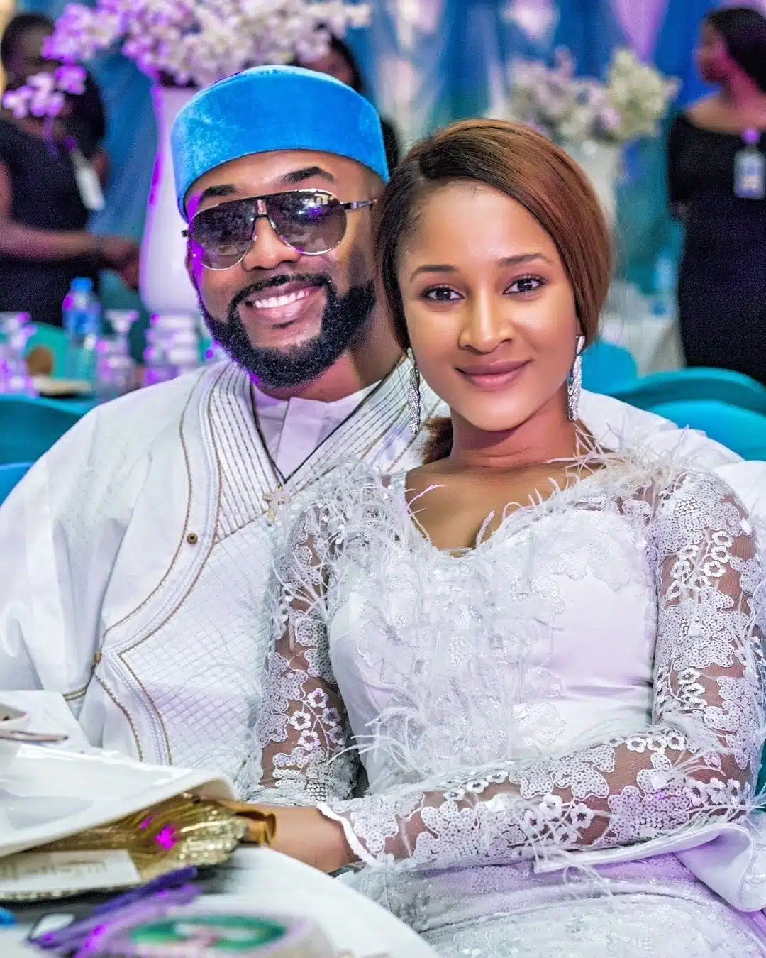 "I may have married the kindest person in the world" - Adesua Etomi-Wellington hails husband, Banky W