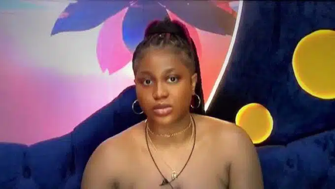 BBNaija: Handi gives Kellyrae a lap dance as wife, Kassia watches 