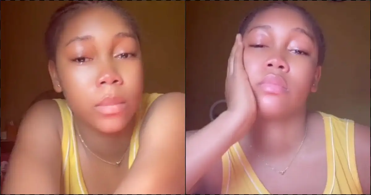 Lady in tears as boyfriend dumps her for her best friend, treats her better