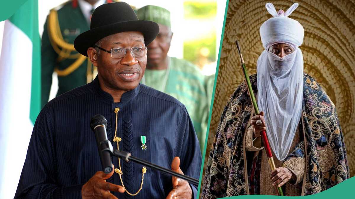 Emir Sanusi Reacts As Jonathan Breaks Silence on His Removal As CBN Gov, “I Bear You No Grudge”